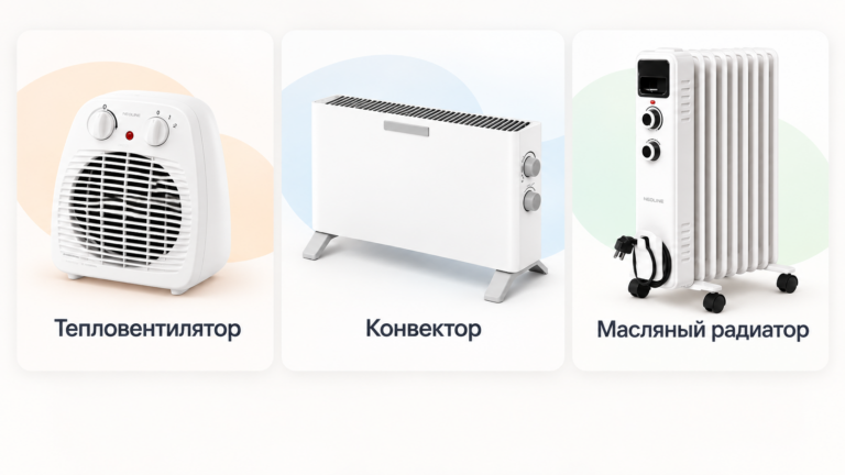 Конвектор, масляный радиатор или тепловентилятор: что выгоднее